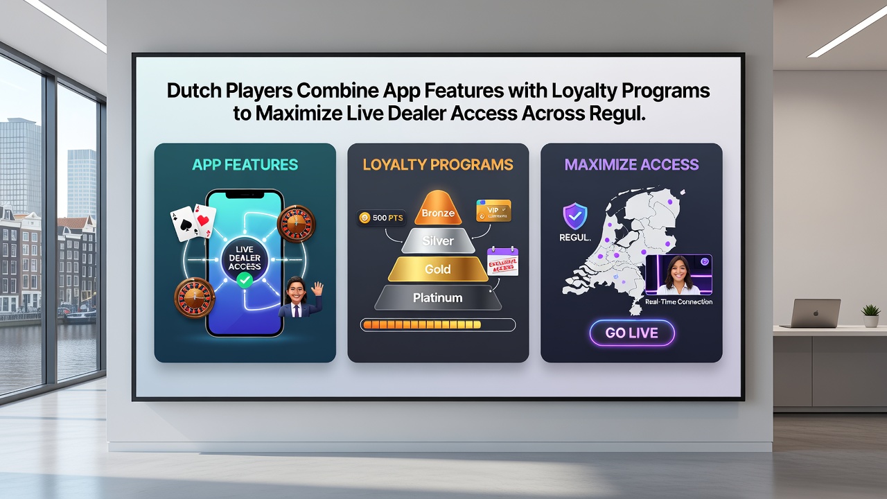 Gebruikers maximaliseren live dealer toegang door app-functies te koppelen aan loyaliteitsbeloningen op Nederlandse platforms